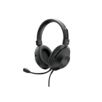 Headset Trust Over-Ear, Conexão USB, Driver 40mm, Cabo de 2m com Controle de Volume, Preto - 24132