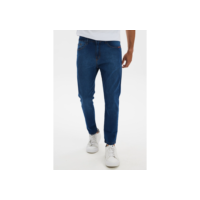 Calça Jeans Masculina Skinny Básica Polo Wear Jeans Médio