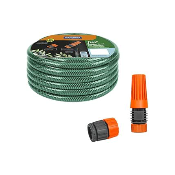 Mangueira Para Jardim 30 Metros Com Esguicho 79172300 TRAMONTINA