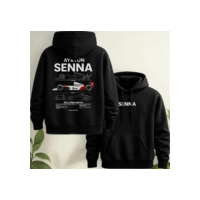 Moletom Carro Ayrton Senna Unissex Streetwear Flanelado