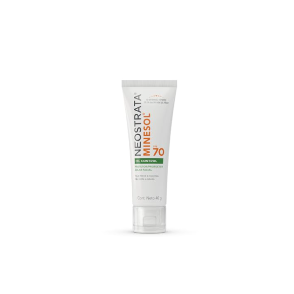 Neostrata Minesol Protetor Solar Facial Oil Control, Sem Cor, FPS 70, 40g
