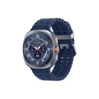 Samsung Galaxy Watch Ultra 2025 Smartwatch 47mm Lte, Galaxy Ai, Titânio Aeroespacial Titânio Azul
