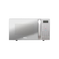 Micro-ondas Philco 20 Litros Limpa Fácil Espelhado Branco PMO23EB - 220V