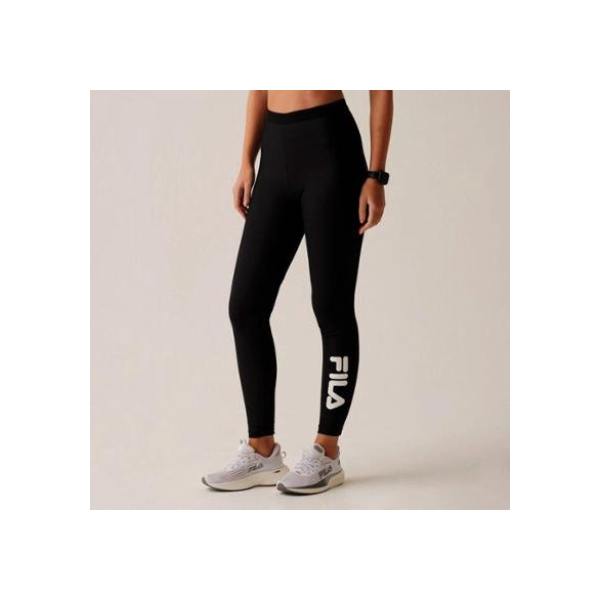 Calça Legging Fila Train Elastic V Feminina - Preto