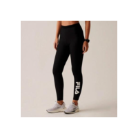 Calça Legging Fila Train Elastic V Feminina - Preto