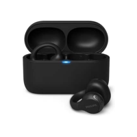 PHILIPS, Fone de Ouvido Sem Fio TWS, TAQ2000BK/00, Bluetooth, Design Aberto Ear-Clip, Com Microfone, Até 28 horas de bateria, iPX4, Preto