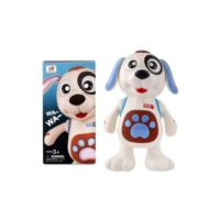 Cachorro Dançante Brinquedo Musical Dança Mexe Luz E Som
