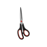 Tesoura Ergonomica Cabo Preto 21Cm-Blister - 100872