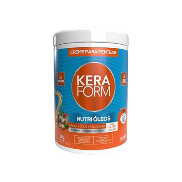 Creme P/Pentear Keraform Nutri Óleos, Skafe