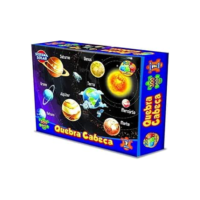 Quebra Cabeça Brinquedos Infantil Crianças Planetas 300 Pçs