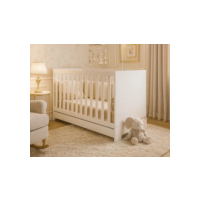 Berço Duda 3 Em 1 Para Colchão 130x60 Cm Multimóveis Branco