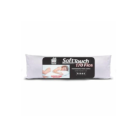 Travesseiro de Corpo 40cm x 1,30m Soft Touch Branco - Arte & Cazza