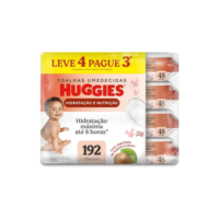 Huggies Toalha Umedecida Hidratação E Nutrição Lev 4 Pag 3