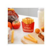 12Pcs Clipes de Vedação para Cozinha: Conservação Fresca, À Prova de Umidade, Ideais para Sacos de Lanches, Batatas Frit