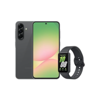 Samsung A56 5G (256GB) - Preto + Galaxy Fit3 - Grafite