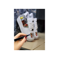 Moretto Tênis Branco Menino Menina Bobie de Pintar Personalizável Infantil 26 ao 33 Novidade 2025
