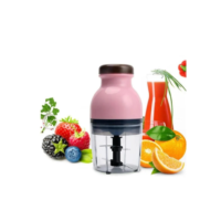 Mini Moedor Elétrico De Carne De Alimentos Picador De Frutas 110v Envio Imedaito