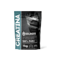 Creatina Monohidratada 1kg Soldiers Nutrition 100% Pura Pó Natural