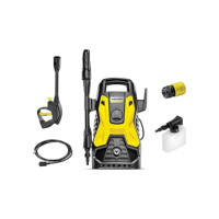 Kärcher Lavadora de Alta pressão Prática Black, 1500 PSI/Libras, 1400W, 300L/h com Aplicador de Detergente e Lança Regulável 220V
