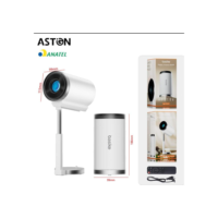 Astgn X Basike Projetor 4K HD Android Smart Wi-Fi Bluetooth com controle remoto