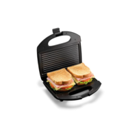 Sanduicheira Brunch Time 2 em 1 Elgin Sanduicheira e Grill Antiaderente Preta 110V