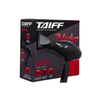 Taiff Black Ion Secador De Cabelo Profissional 2000w Cor Preto
