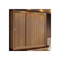 Guarda Roupa Casal Madesa Mônaco 3 Portas de Correr - Rustic