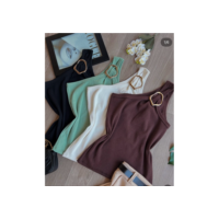 blusa mula manca feminina com fivela