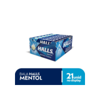 Drops Halls 21un Mdlz Mentol