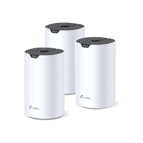 Kit Roteador Wi-fi Mesh Dual-band Ac1900 Deco S7 Tp-link Cor Branco