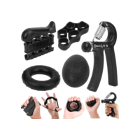 Genérico Kit de 5 Peças para Fortalecimento das Mãos, Dedos, Punhos e Exercícios de Fisioterapia