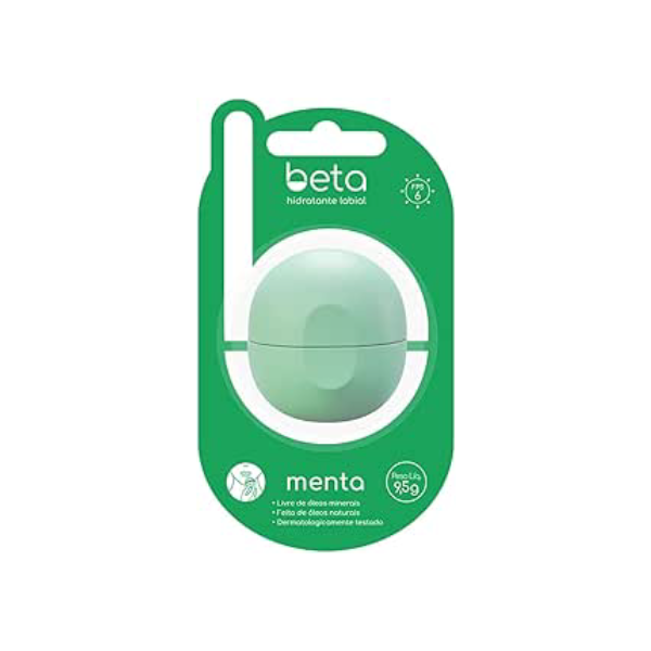 Beta Hidratante Labial - Menta 9,5g