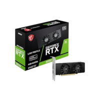 MSI GeForce RTX 3050 LP 6G OC (6GB GDDR6/PCI Express 4.0/1492MHz/14000MHz/Perfil baixo)