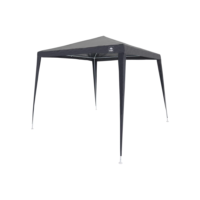 Tenda Gazebo Cinza em Poliéster Dobrável 3m x 3m BEL