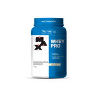 Whey Pro Baunilha Max Titanium Protein Pro Com Bcaa E Aminoácidos 1kg Sabor Baunilha