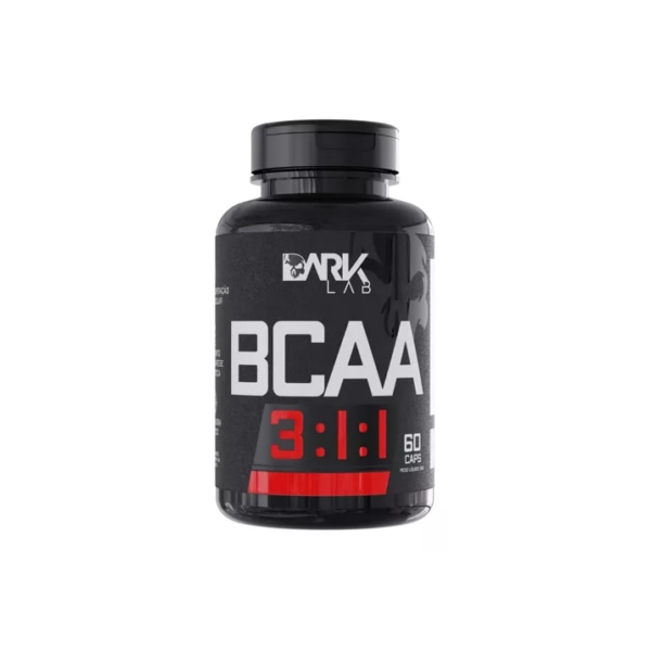 Bcaa 3:1:1 60 Caps Dark Lab Leucina Valina E Isoleucina Sabor Sem sabor