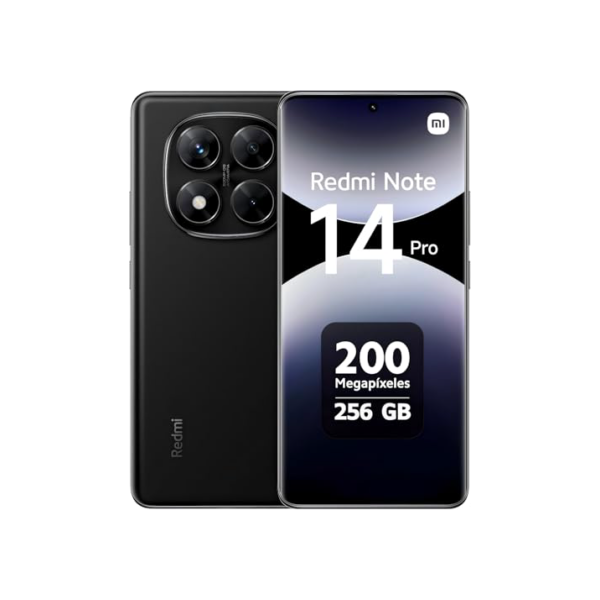 Smartphone Xiaomi Redmi Note 14 Pro 4G Lavender Black (Preto) 8GB RAM 256GB ROM
