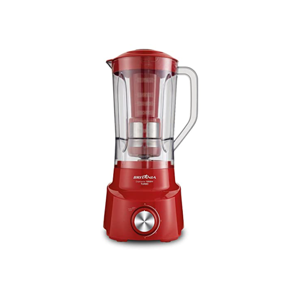 Liquidificador, Diamante, 900w, Vermelho, 110v, Britânia