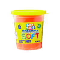 Acrilex Soft Massa de Modelar, Vermelho, 500 g