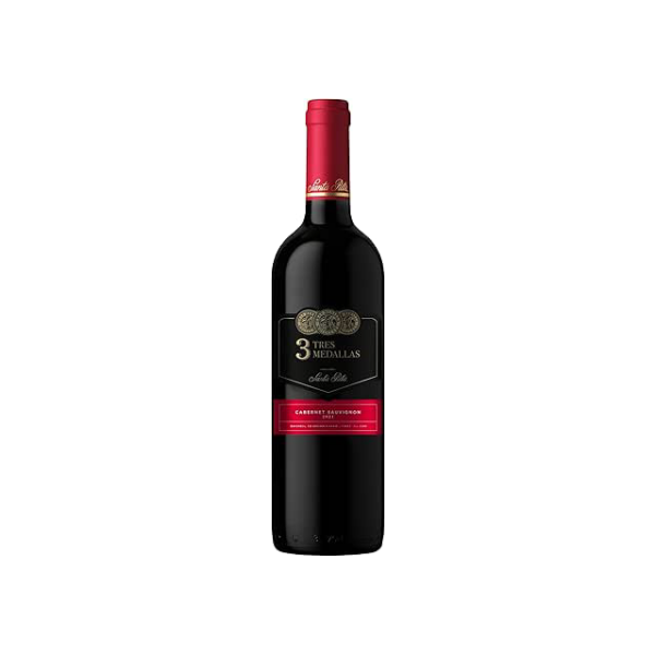 VINHO 3 MEDALLAS CABERNET SAUVIGNON 750ml