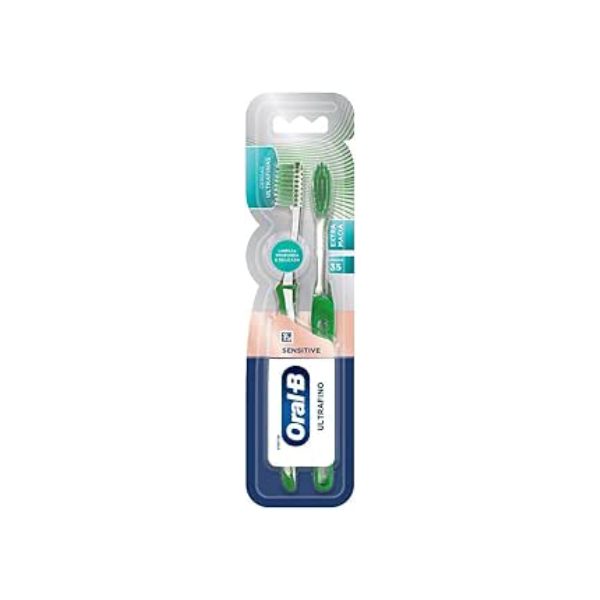 Escova Dental Oral-B Ultrafino - 2 unidades