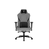 Cadeira Gamer Phenix Alpha Gamer, Até 150Kg, 2x Almofadas, Reclinável, Braços 4D, Preto - AGPHENIX-F-GRY-BK