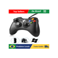 NEVERDIE STORE - Controle De Xbox 360 Com Fio Para Videogame e PC/Gord E Pc Joystick Jogo ENVIO RAPIDO PARA TODO O BRASIL