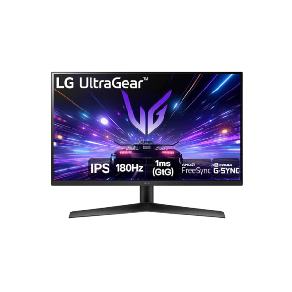 Monitor Gamer LG UltraGear 27” 27GS60F-B IPS Full HD 180Hz 1ms (GtG) NVIDIA® G-SYNC® AMD FreeSync™ HDR10 sRGB 99% HDMI DisplayPort