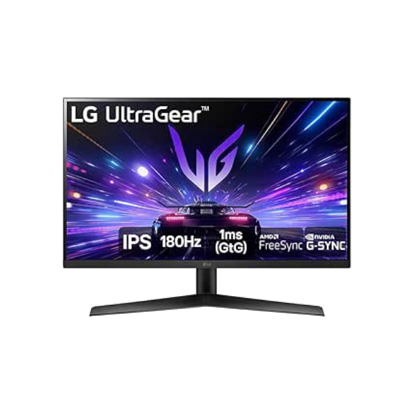 Monitor Gamer LG UltraGear 27” 27GS60F-B IPS Full HD 180Hz 1ms (GtG) NVIDIA® G-SYNC® AMD FreeSync™ HDR10 sRGB 99% HDMI DisplayPort