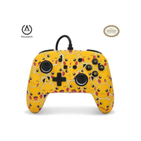 PowerA Enhanced Wired Controller for Nintendo Switch - Pikachu Moods, Gamepad, game controller, wired controller, officially licensed