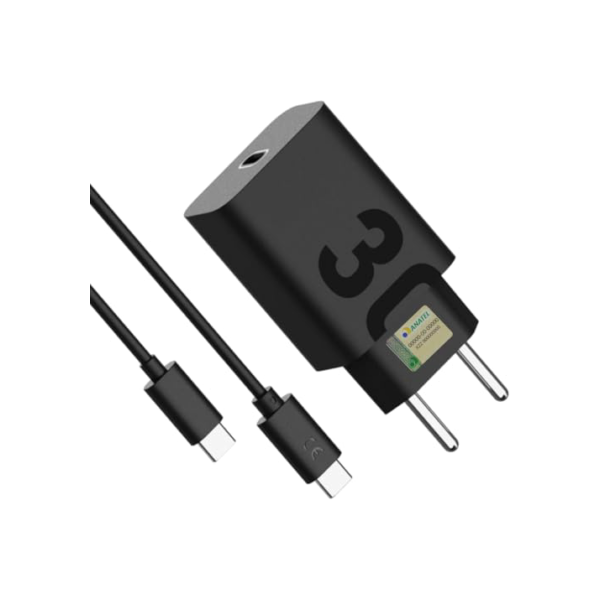 Carregador Turbo 30W Ultra Rápido Tipo C Com Carregamento Rápido + Cabo Tipo C Compatível Com Todos Os Dispositivos Android Ios IPhone 15/16, Xiaomi