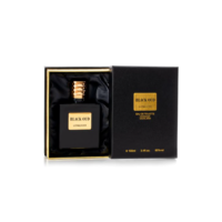 Perfumes Masculinos Black OUD For Men LONKOOM Eau de Toilette Spray - 100ml, Fragrância de Longa Duração Notas Amadeiradas Orientais de Noz-moscada, Agarwood de Ládano, Sândalo