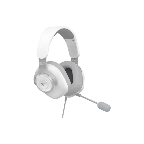 Fone de Ouvido Gamer Havit H2230D 7.1 P3 50mm para PC e Consoles Cor Branco
