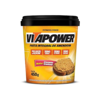 VitaPower Pasta De Amendoim Integral - 450G Crocante - Vitapower